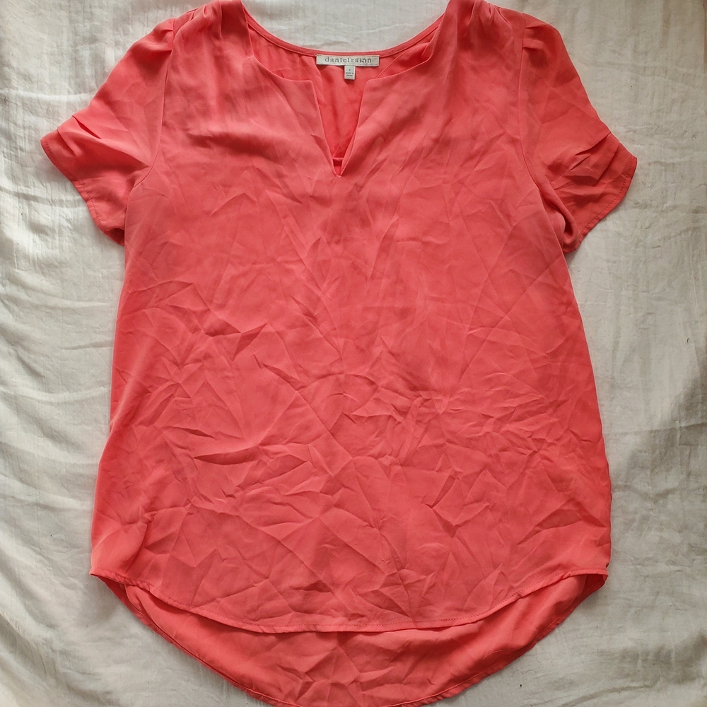 Daniel Rainn Women's Coral Blouse Size S